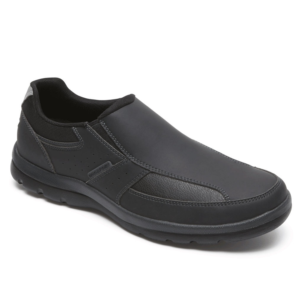 Slip-Ons Rockport Hombre Mexico - Get Your Kicks Negros - BQGKO2173